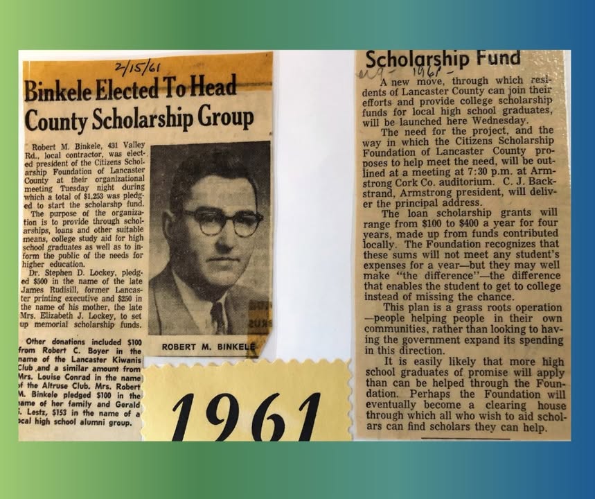 Lancaster Dollars for Higher Learning